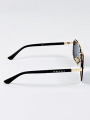 Prada – 23227 - 59 – Golden Black – Metal – Sunglasses