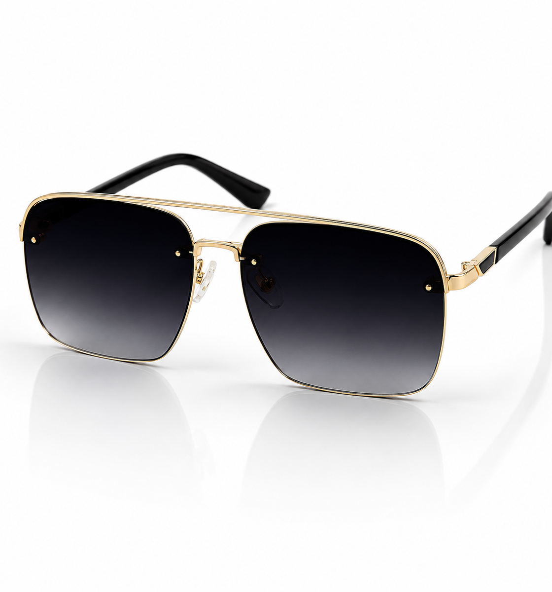 Louis Vuitton – 2a829 - 56 – Golden Black - Metal - Sunglasses – Unisex