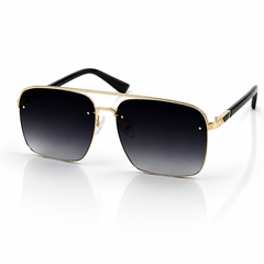 Louis Vuitton – 2a829 - 56 – Golden Black - Metal - Sunglasses – Unisex