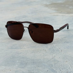 Cartier – 2348 – 58 - Brown – Acetate – Metal – Sunglasses