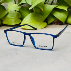 Police – 88008 – 53 – Blue –  Acetate - Optics – Unisex