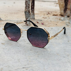Louis Vuitton – 1938 – 57 – Golden Pink – Metal – Sunglasses – Ladies