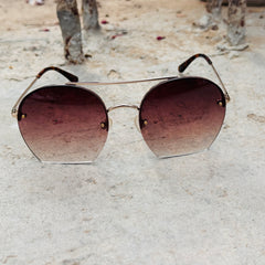 Tom Ford – 506 - 55 –  Golden Brown - Metal - Sunglasses – Ladies - Premium