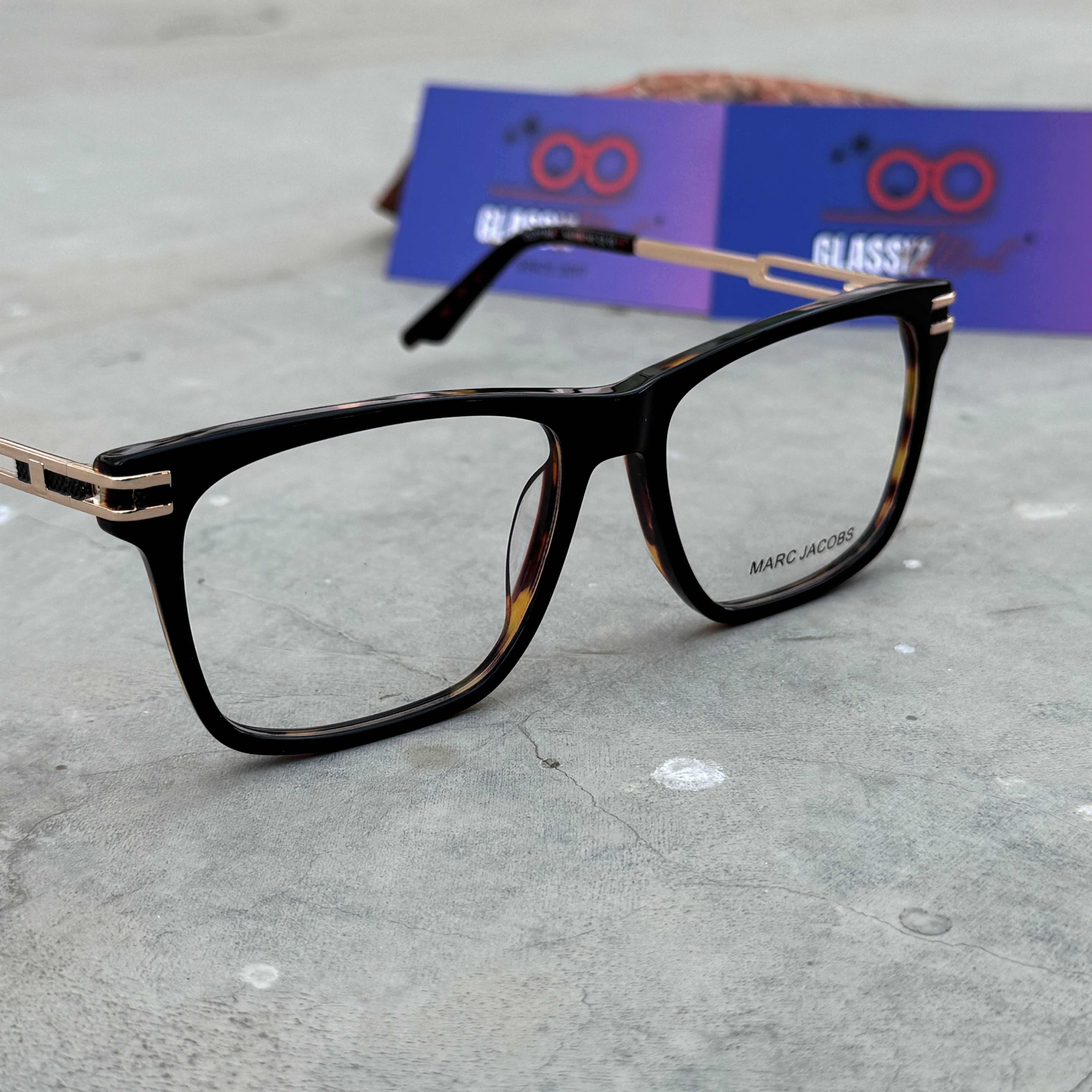 Marc Jacobs – 7739 – 54 – Tortoise –  Acetate - Metal - Optics – Unisex - Premium