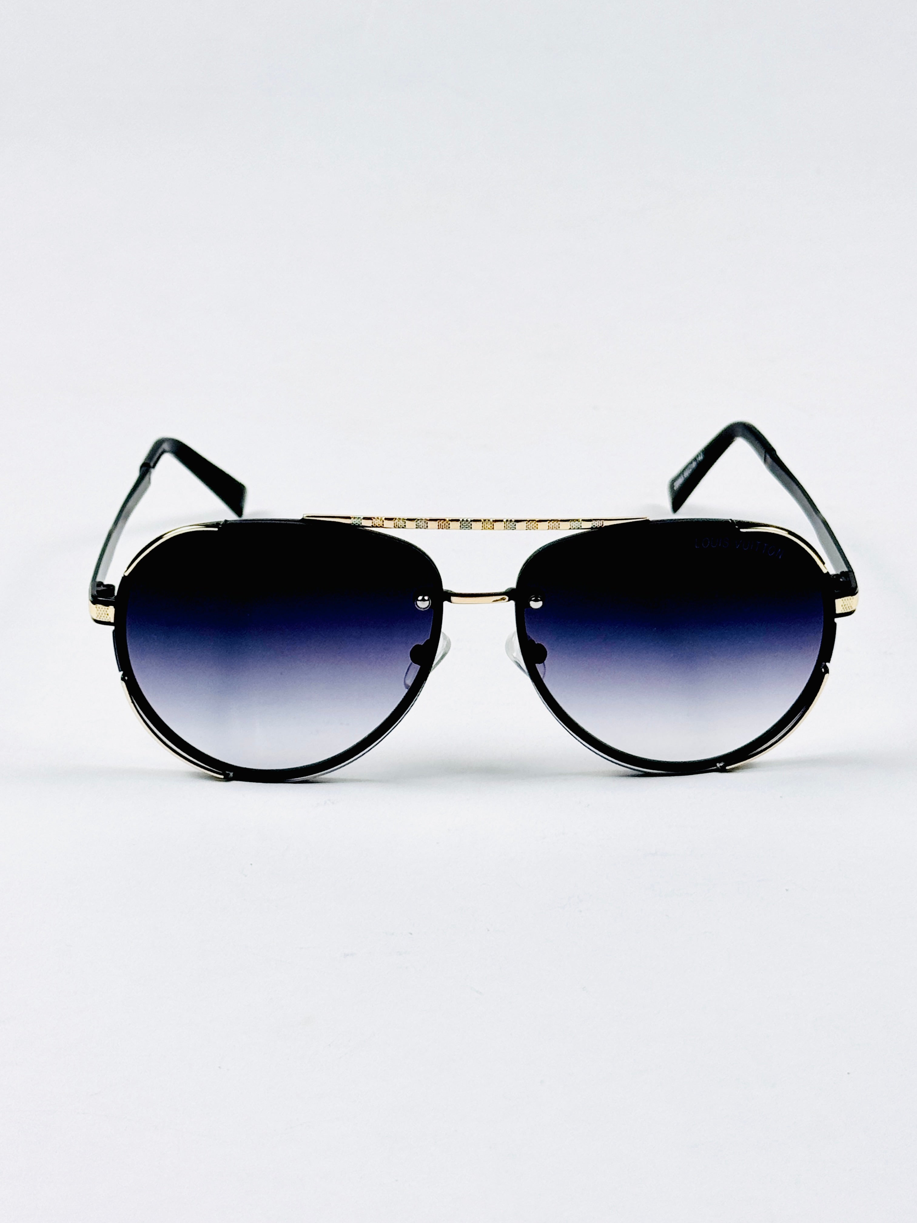 Louis Vuitton – 0965 – 60 – Black Gradient – Metal – Sunglasses – Unisex