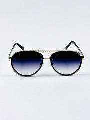 Louis Vuitton – 0965 – 60 – Black Gradient – Metal – Sunglasses – Unisex