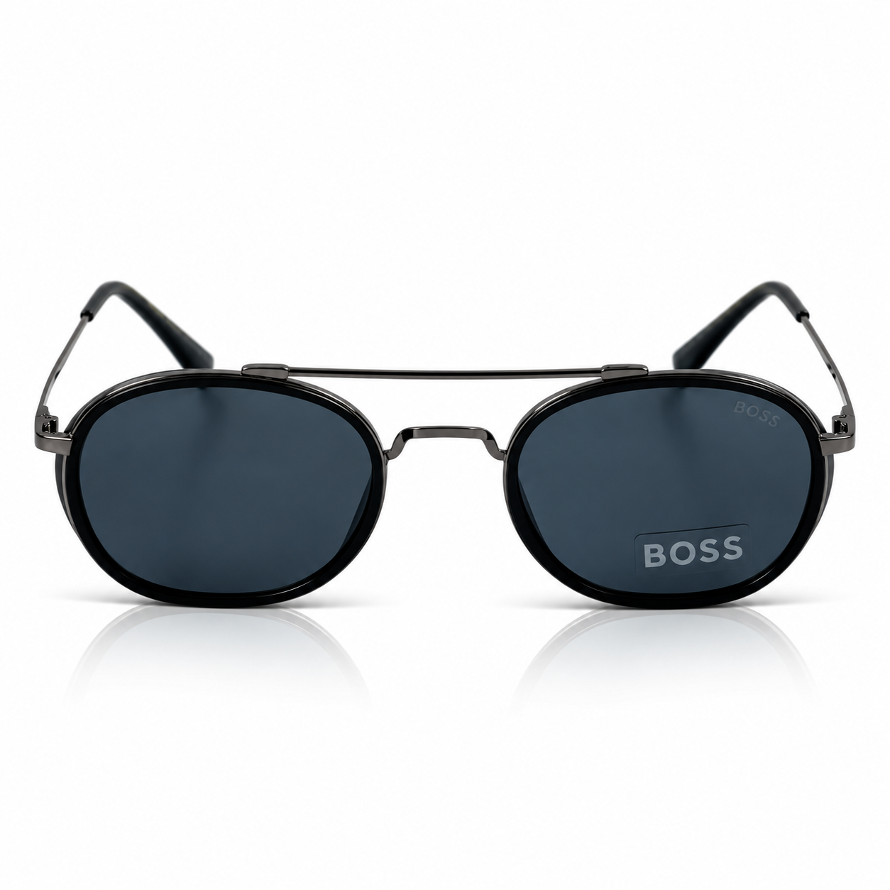 Boss – P8604 – 48 – Grey Black – Metal – Sunglasses – Unisex