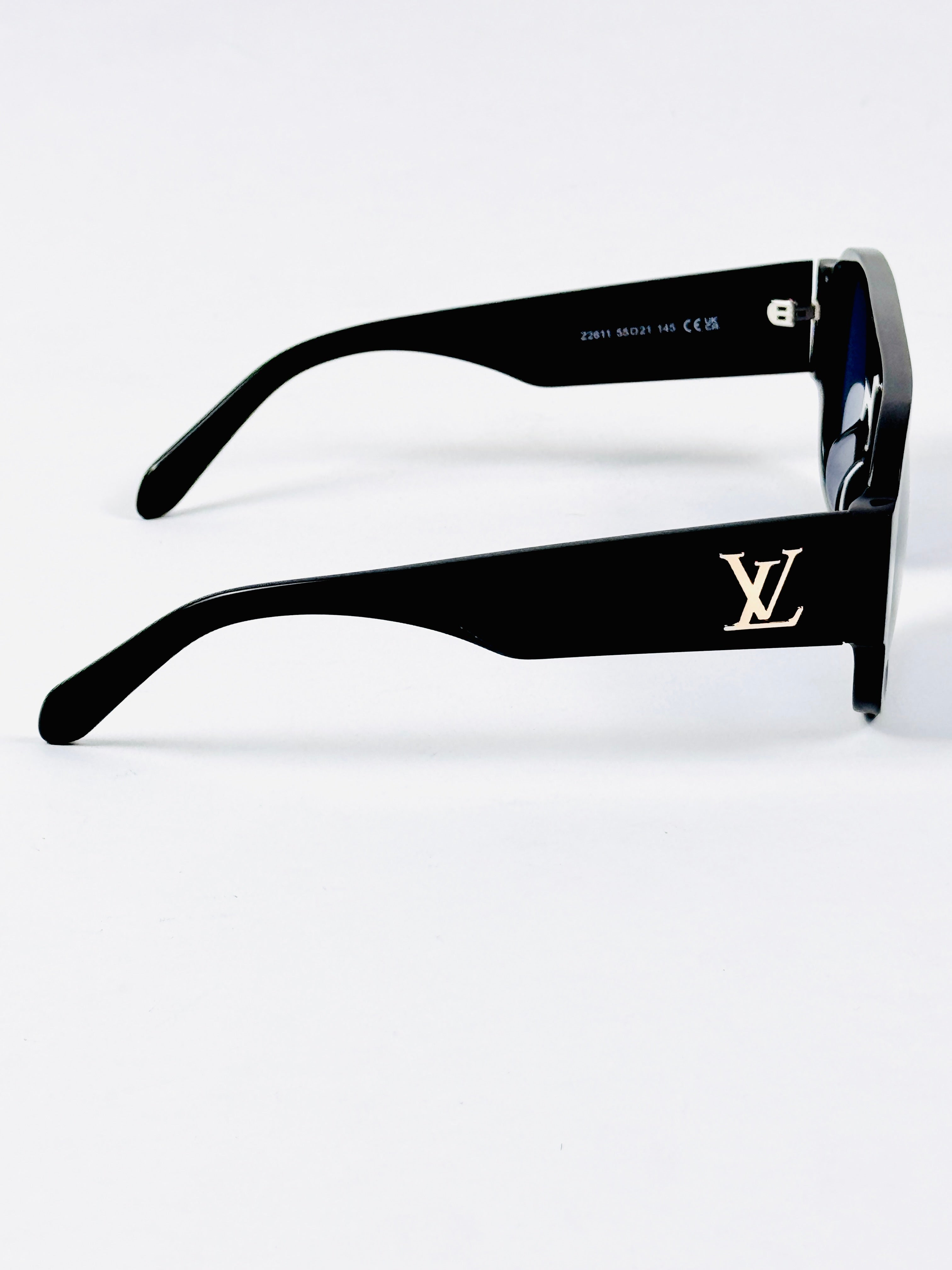 Louis Vuitton – 2611 – 55 – Black –  Acetate - Sunglasses – Unisex - Premium
