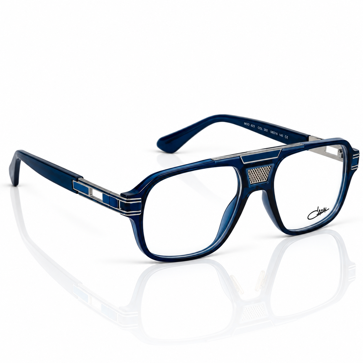 Cazal – 26196 - 55 – Blue –  Acetate - Optics – Unisex - Premium