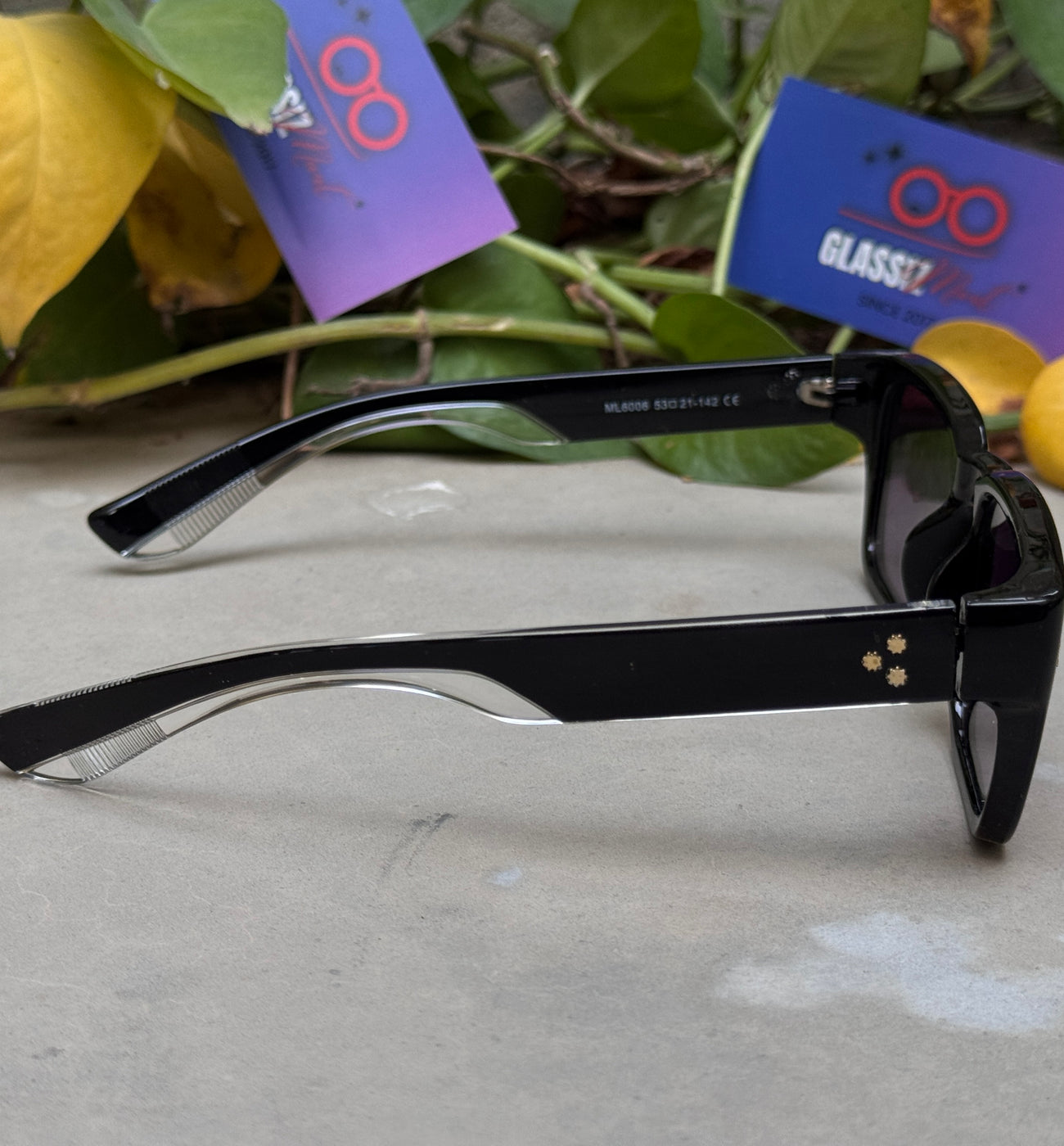 Moscot – 6507 – 53 - Black Gradient – Acetate  – Sunglasses - Unisex