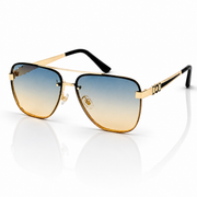 Versace – 22211 – 60 – Golden Multi – Metal – Sunglasses – Unisex