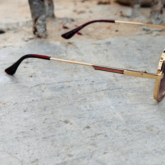 Gucci – 5577 – 56 – Golden Brown – Metal – Sunglasses – Unisex
