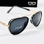 Hugo Boss – 0902 – 62 – Golden Black – Metal – Sunglasses – Unisex