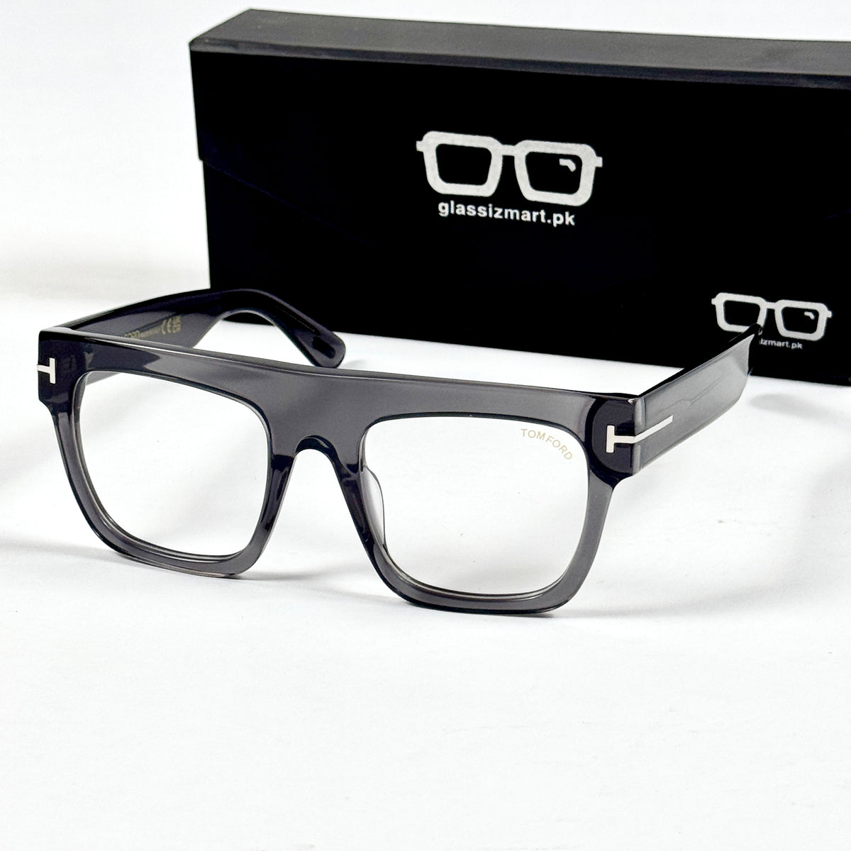 Tom Ford – 0847 – 52 – Grey –  Acetate - Optics – Unisex - Premium