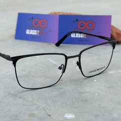 Emporio Armani – 2114 – 54 – Grey Black –  Metal - Optics – Unisex - Premiumm