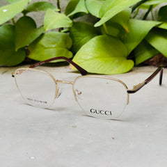 Gucci – 135311 – 51 – Golden –  Metal - Optics – Unisex