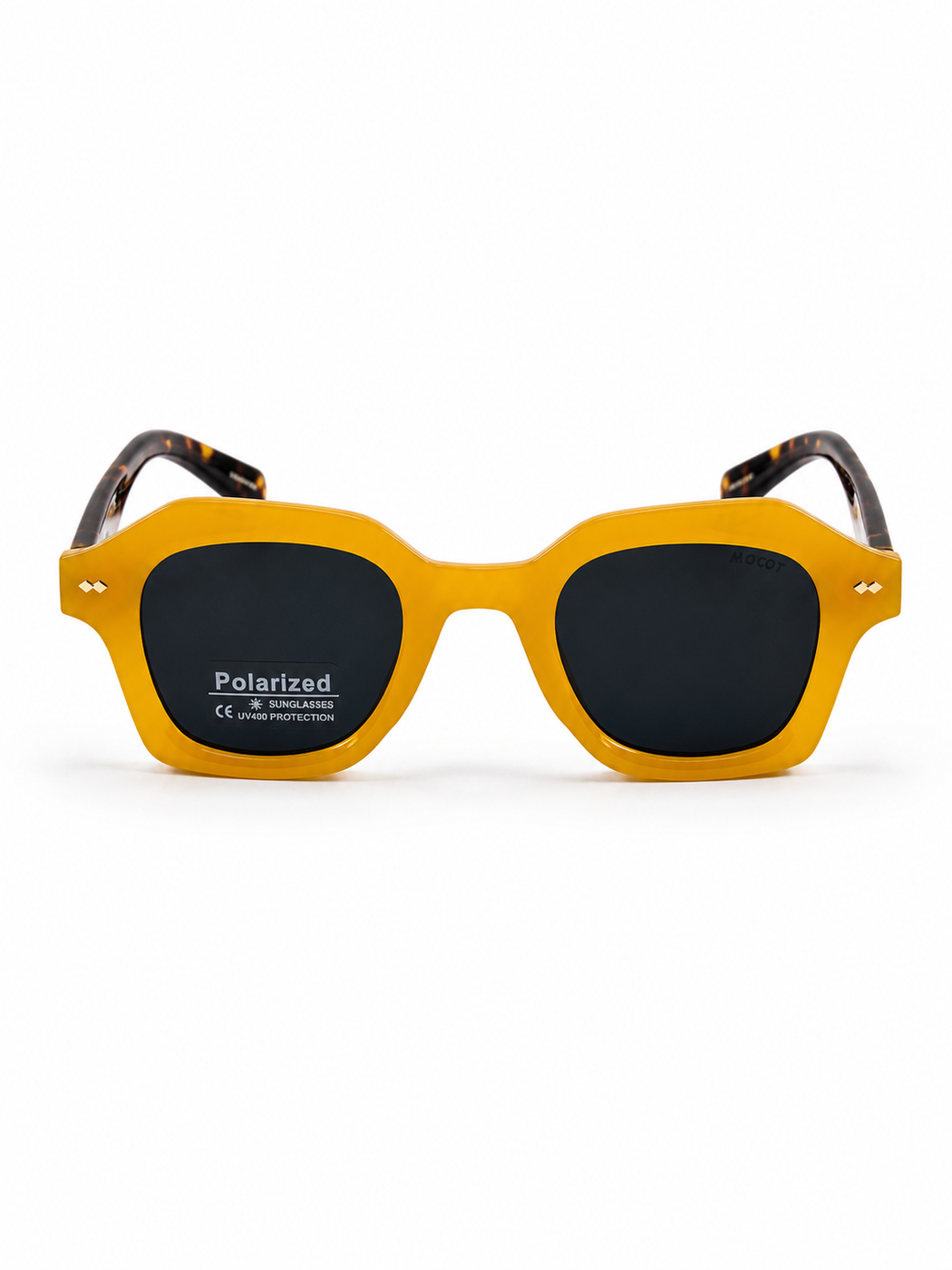 Moscot - 46 - 6803 - Polarized - Tortoise Yellow – Acetate – Sunglasses - Unisex