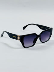 Chanel - 9097 – 64 – Black Gradient – Acetate – Sunglasses – Ladies