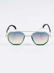 Dita – 2631 – 57 – Golden Green Multi – Metal – Sunglasses – Unisex