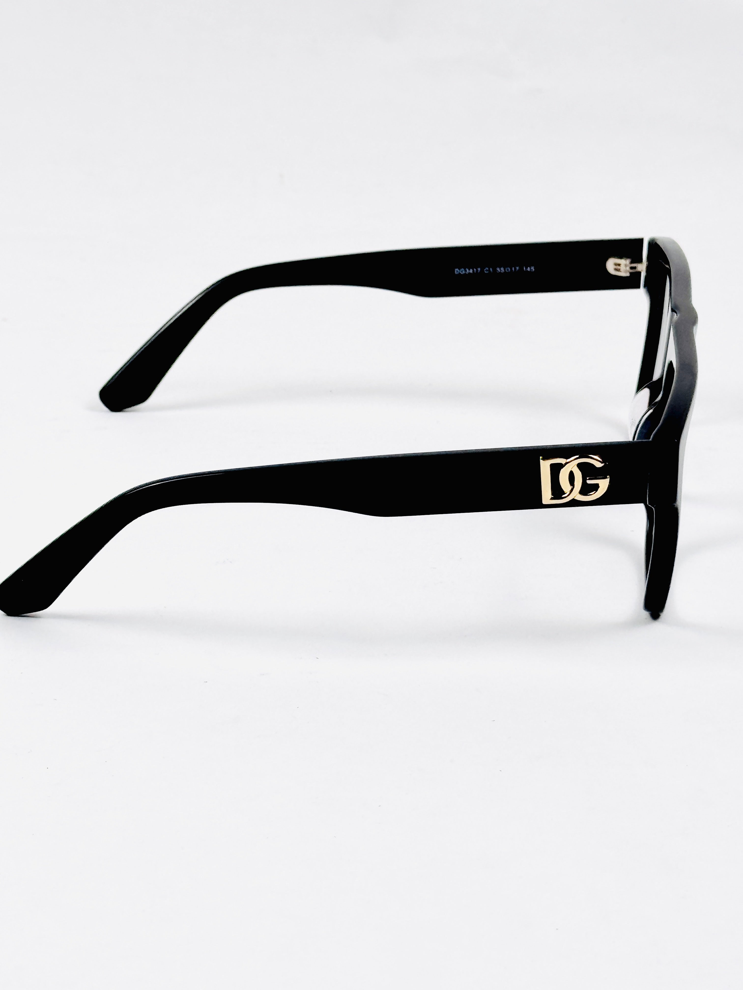 Dolce & Gabbana - 3417 – 55 – Black –  Acetate - Optics – Unisex - Premium