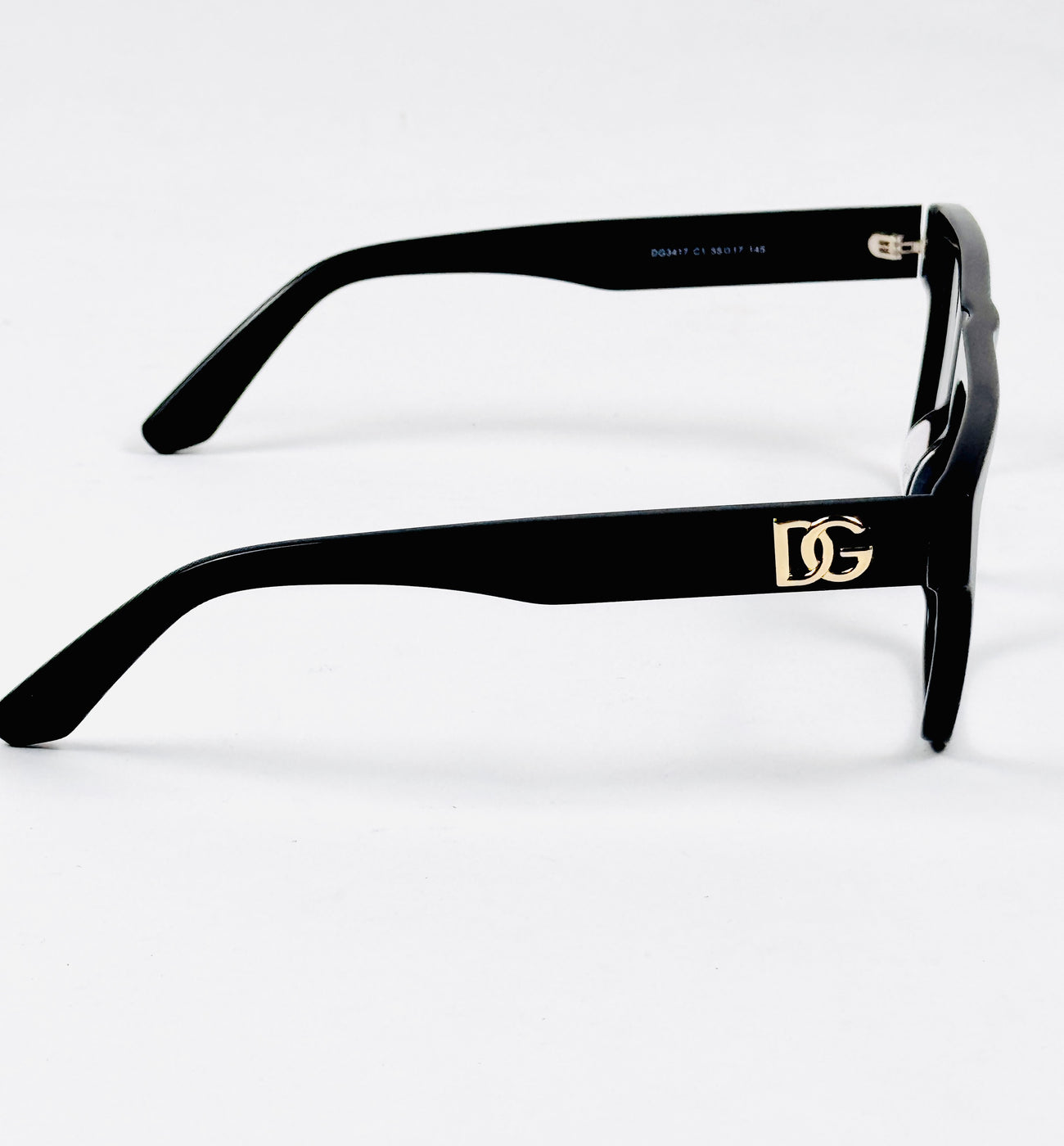 Dolce & Gabbana - 3417 – 55 – Black –  Acetate - Optics – Unisex - Premium