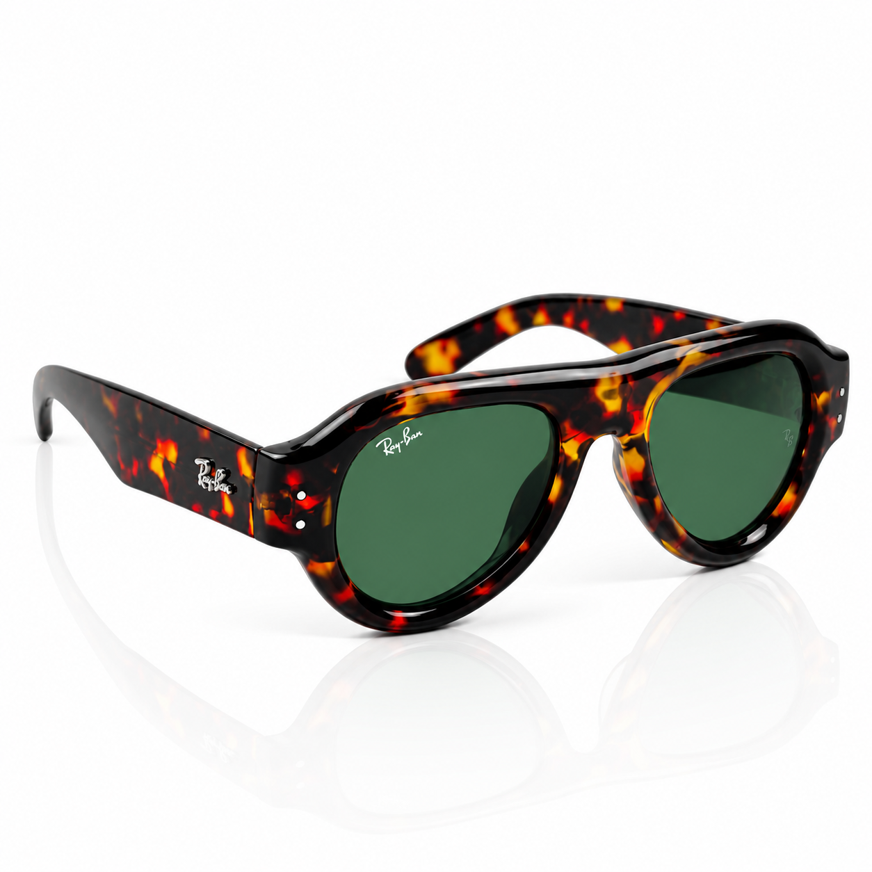 Ray Ban - WAYFARER PUFFER - RB4940 - TORTOISE GREEN - SUNGLASSES