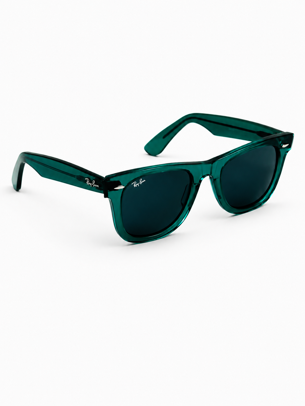 RayBan – 2140 – 50 – Green Black –  Acetate- Sunglasses – Unisex - Premium