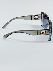 Gucci - 3374 – 56 – Grey Blue – Acetate – Sunglasses – Ladies