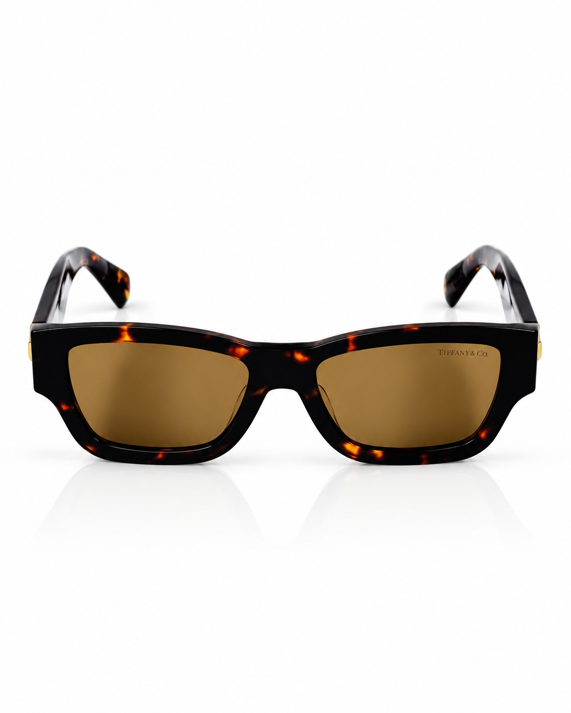 Tiffany & Co - 4265 - 54 - Tortoise - Acetate - Rectangle - Sunglasses - Premium