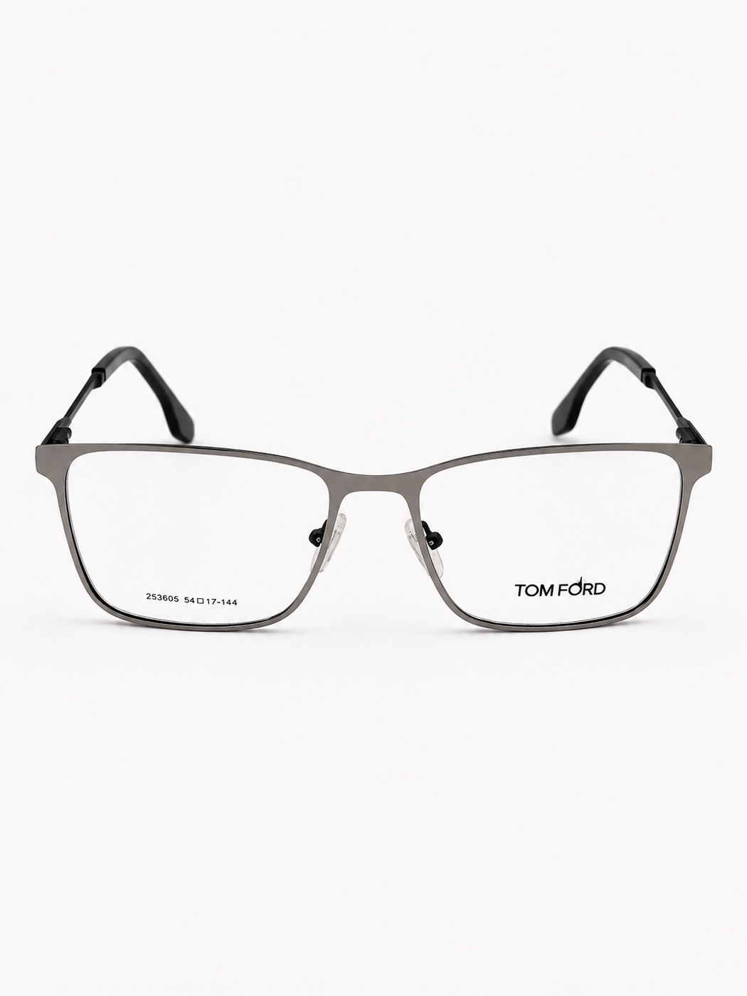 Tom Ford – 253605 – 54 - Silver Black – Metal – Optics - Unisex