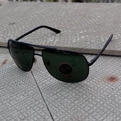 Rayban – 8002 – 62 – Black Green – Metal – Sunglasses – Unisex - Premium