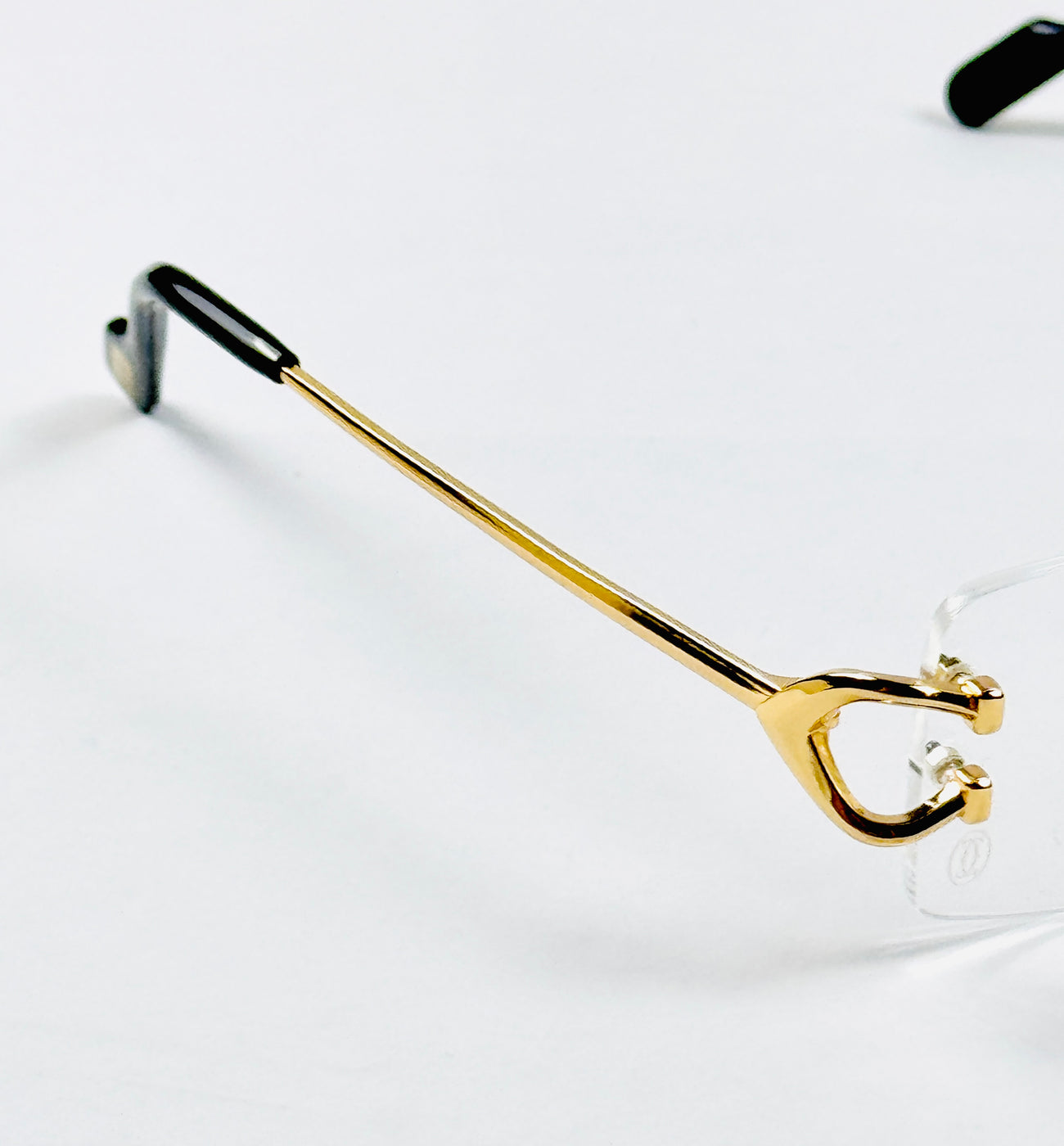 Cartier – 0488 – 56 – Golden - Metal - Optics – Unisex - Premium