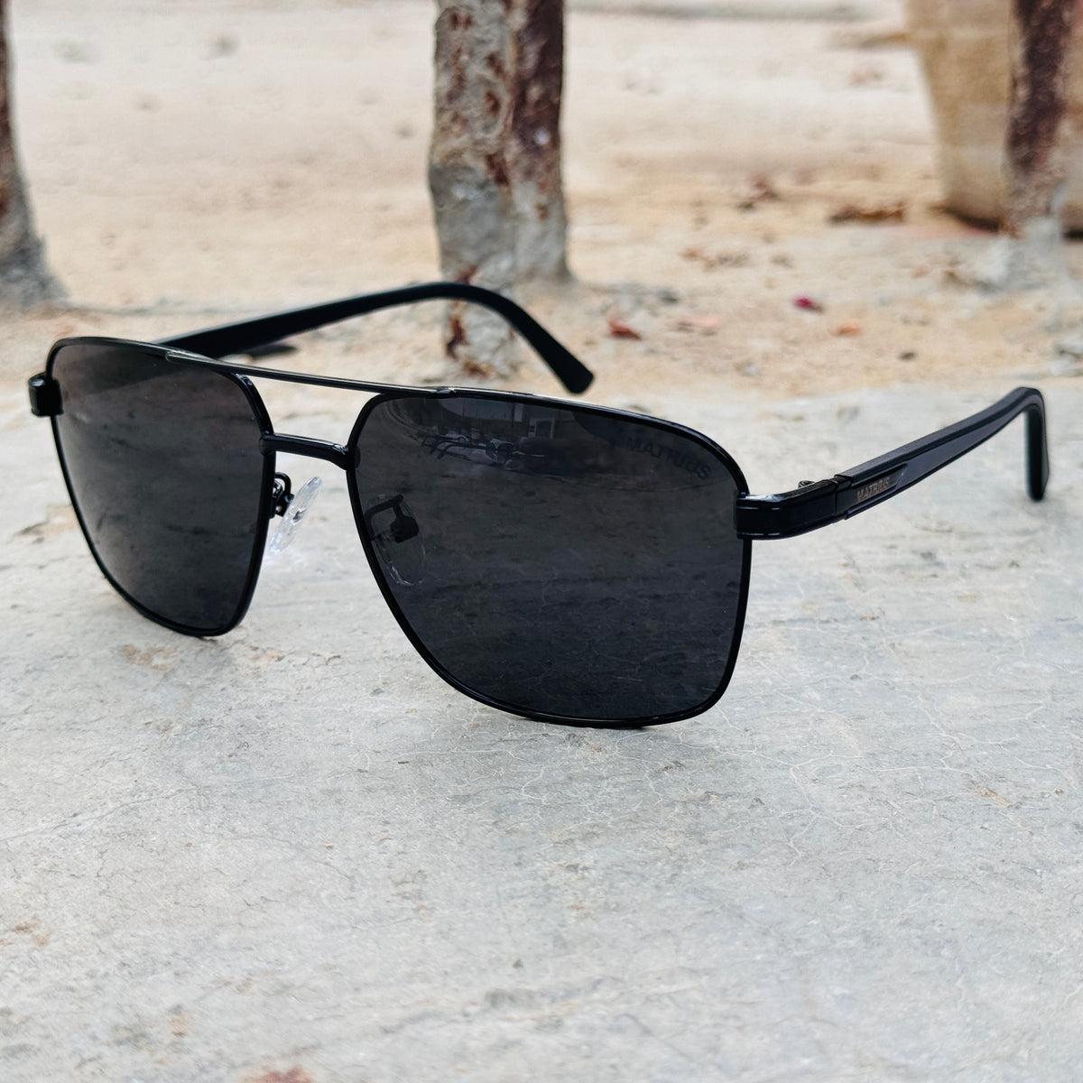 Prada – 0887 – 56 - Black – Acetate – Metal – Sunglasses