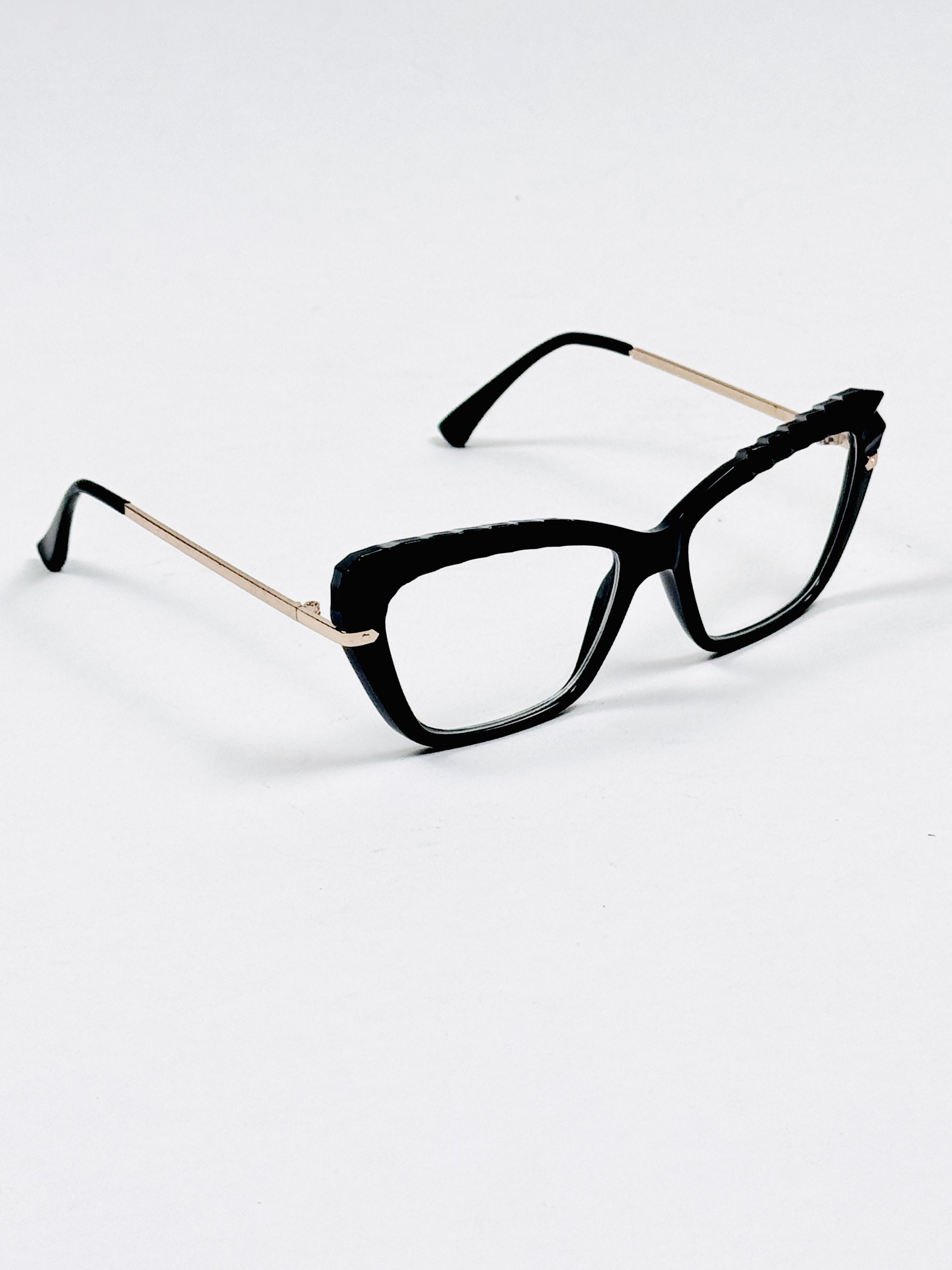Dior– 868 – 52 - Black – Acetate - Metal – Optics – Ladies