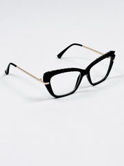Dior– 868 – 52 - Black – Acetate - Metal – Optics – Ladies