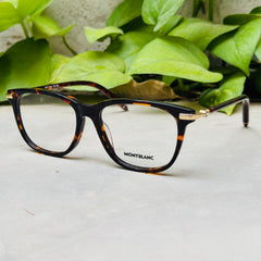 Mont Blanc – 2750 – 55 – Tortoise –  Acetate - Optics – Unisex - Premium