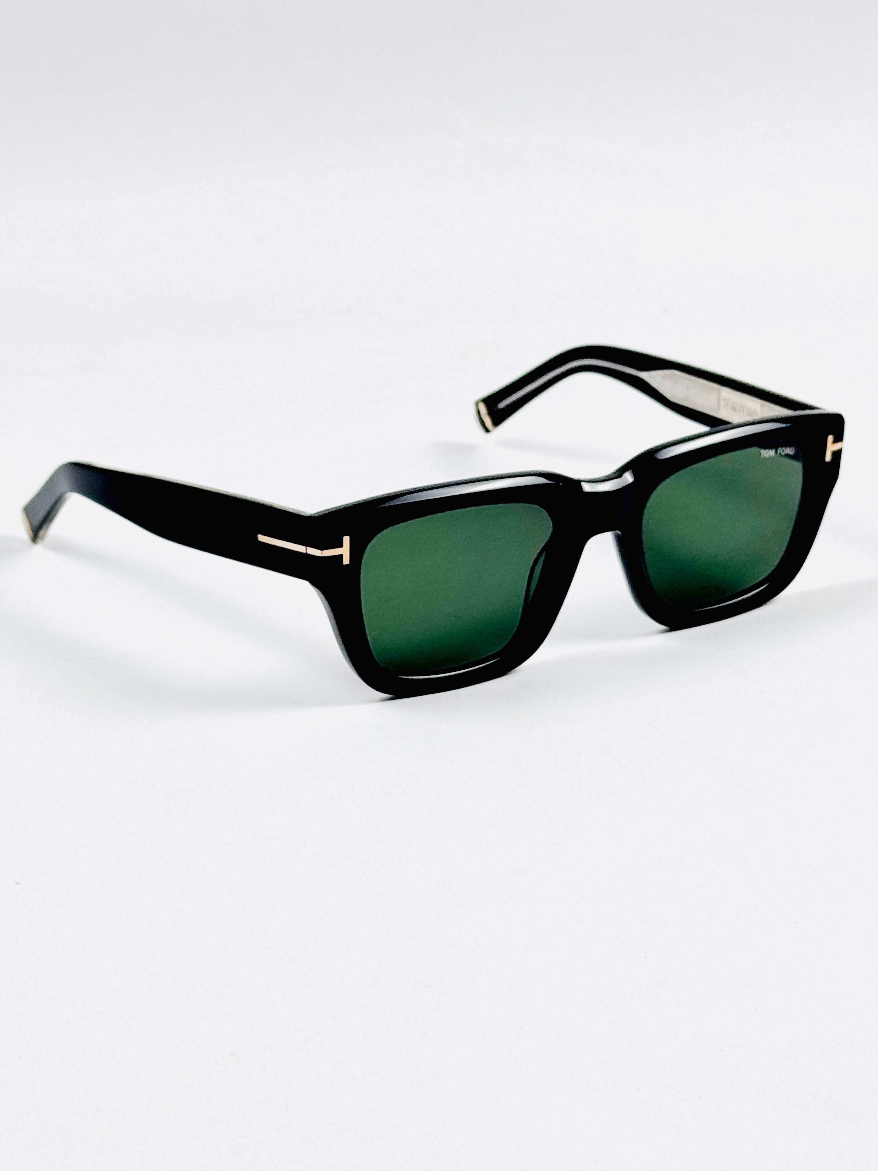 Tom Ford – 1327 - 52 – Black Green –  Acetate - Sunglasses – Unisex - Premium