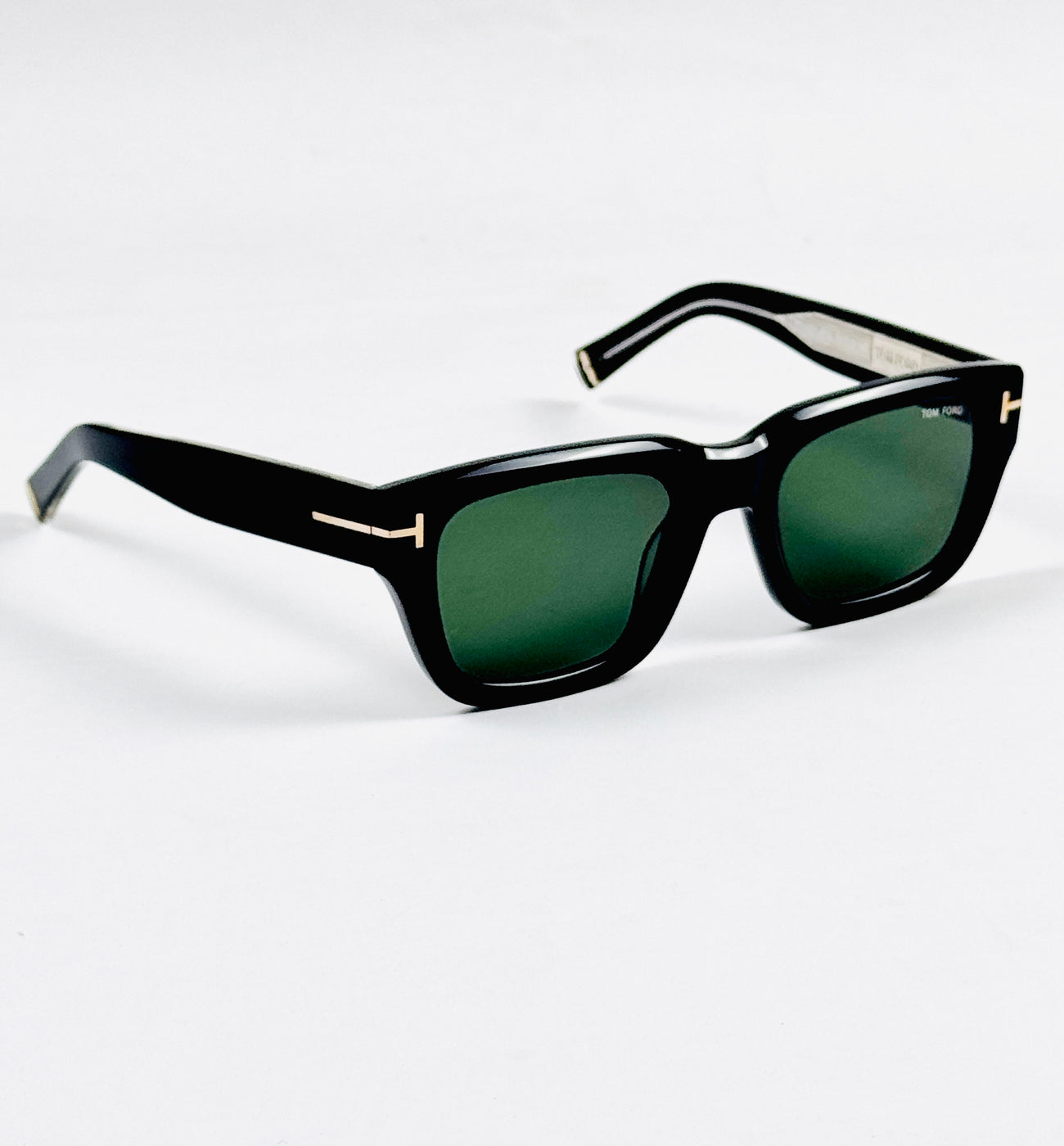 Tom Ford – 1327 - 52 – Black Green –  Acetate - Sunglasses – Unisex - Premium