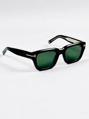 Tom Ford – 1327 - 52 – Black Green –  Acetate - Sunglasses – Unisex - Premium