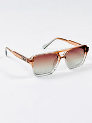 Moscot - 9850 – 51 – Brown Translucent – Acetate – Sunglasses – Unisex