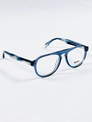 Boss – 7198 – 53 – Blue - Acetate - Optics – Unisex - Premium