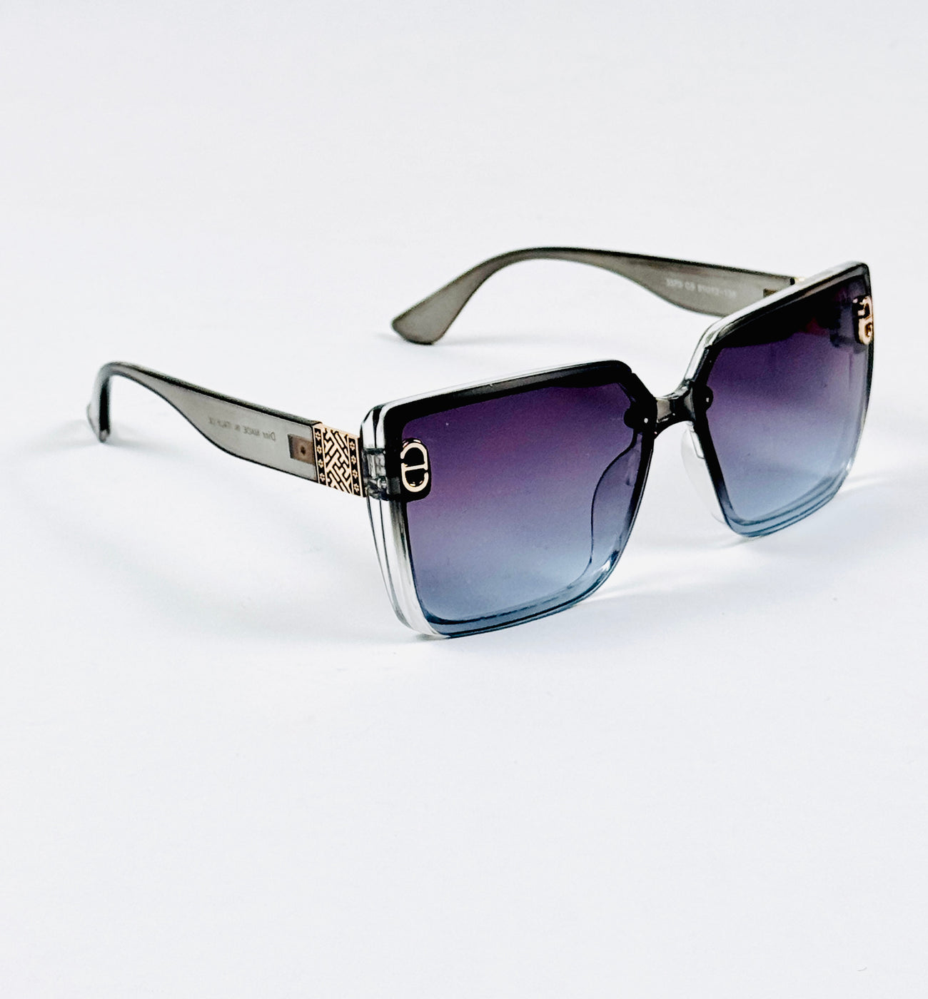 Dior - 3370 – 61 – Grey – Acetate – Sunglasses – Ladies