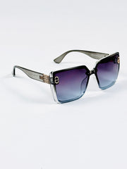 Dior - 3370 – 61 – Grey – Acetate – Sunglasses – Ladies