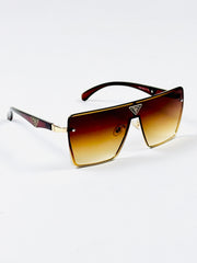 Prada – 23082 – 60 – Golden Brown – Metal – Sunglasses – Unisex