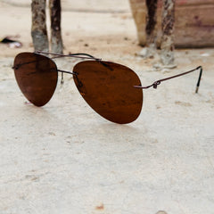 Cartier – 301612 - 60 –  Brown - Metal - Sunglasses – Unisex - Premium