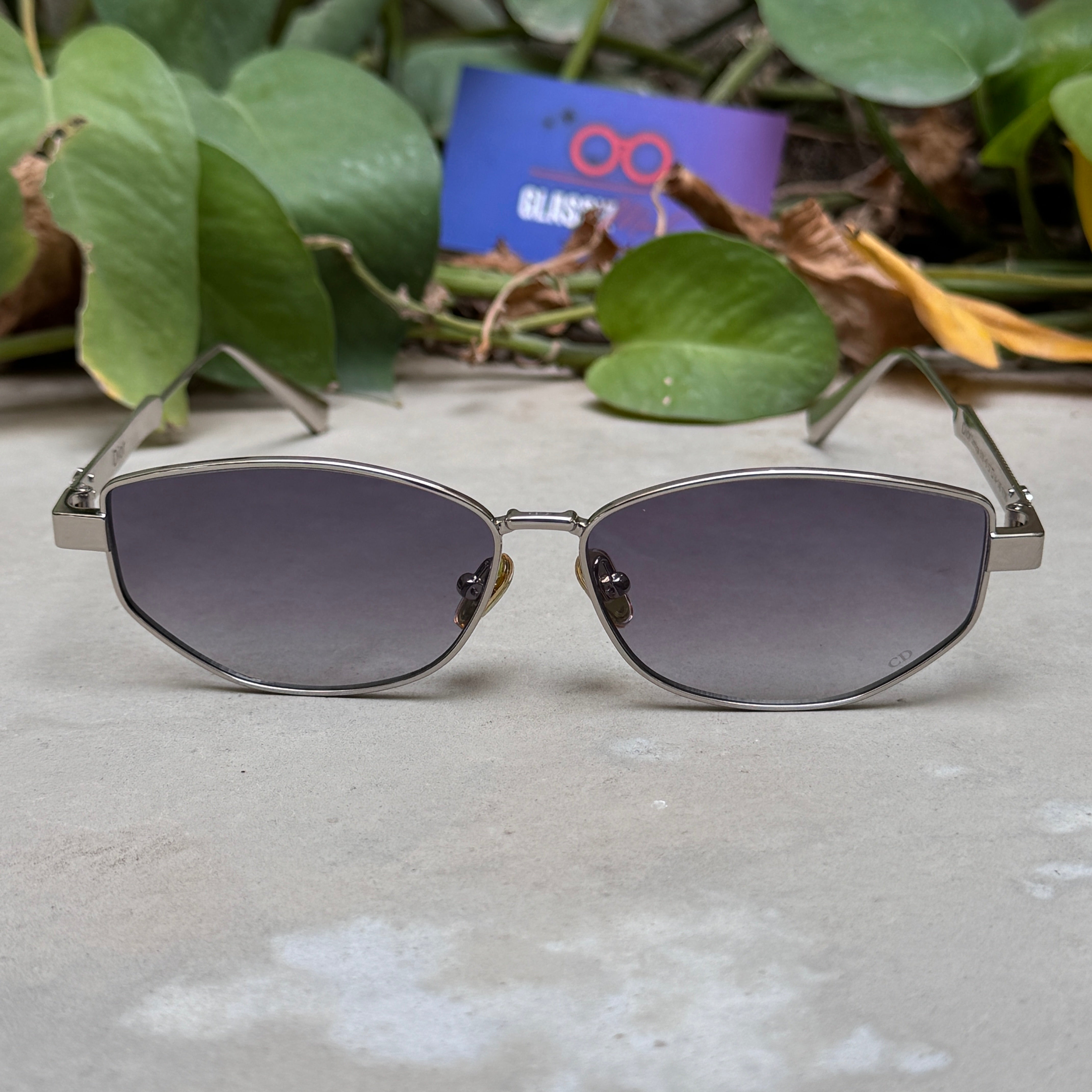 Dior – CANNAGE - 57  – Silver Black Gradient - Metal - Sunglasses – Unisex - Premium