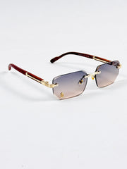 Cartier – 82200 – 51 – Multi – Rimless – Sunglasses – Unisex