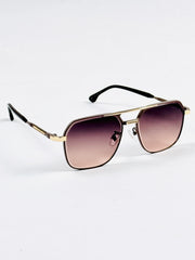 Cartier – 2627 – 44 – Golden Brown – Metal – Sunglasses – Unisex
