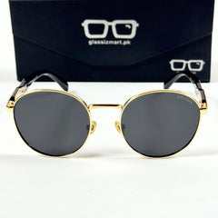 Prada – 56ZS – 54 – Golden Black – Metal – Sunglasses – Unisex