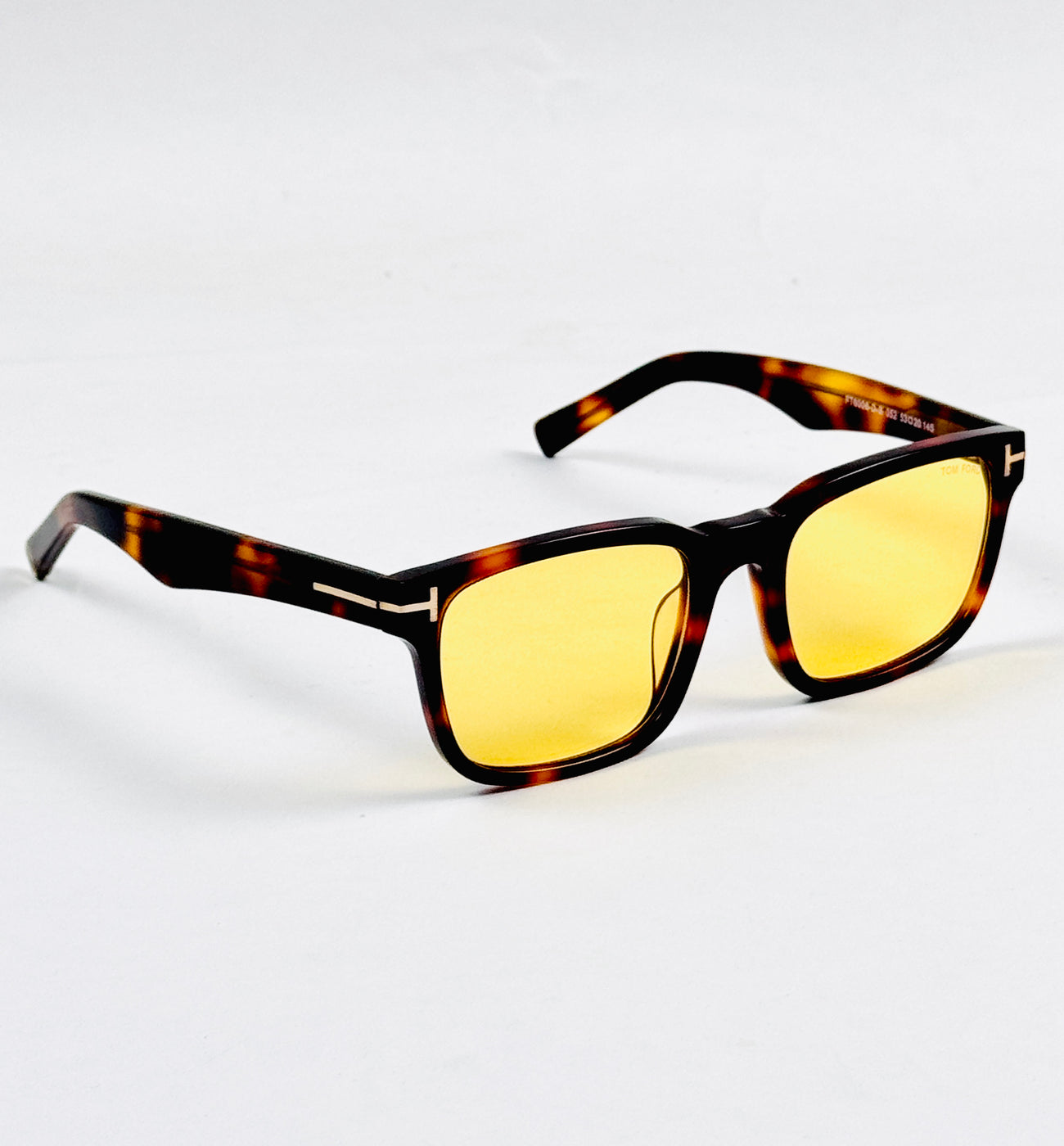 Tom Ford – 6006 - 53 – Tortoise Yellow –  Acetate - Sunglasses – Unisex - Premium